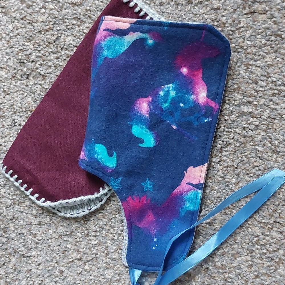 18" Doll Horse Cosmic Unicorn Blanket and Saddle Pad Set - Picture 6 of 8